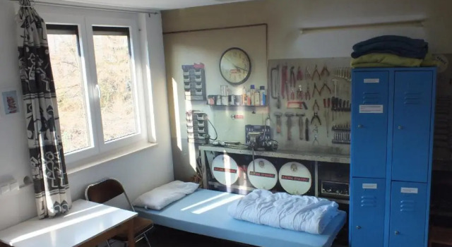 Кровать в общем номере Max Hostel