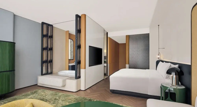 Двухместный номер Standard Waldorf Astoria Shanghai Qiantan