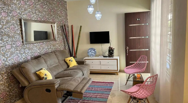 B-6 Apartamento Tipo Villa /piscina/BBQ/Acogedor en las montaña
