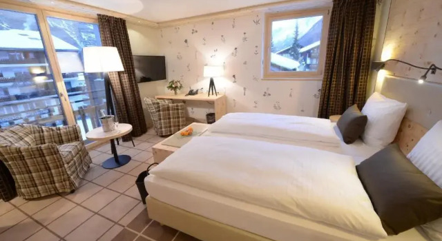 Двухместный номер Classic Alpenhotel Fleurs de Zermatt
