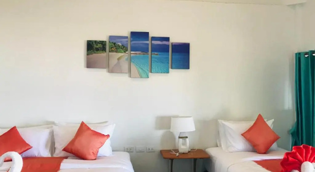 Семейный номер рядом с пляжем Koh Jum Delight Beach