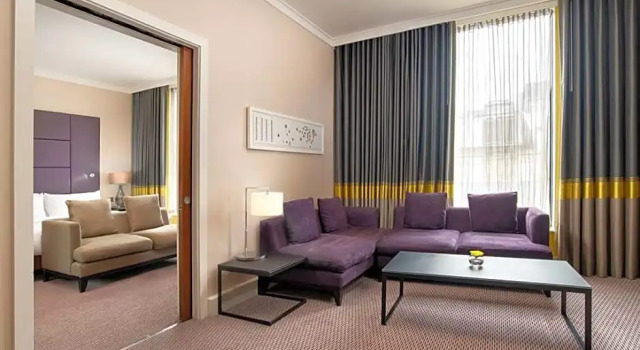 Двухместный люкс c 1 комнатой Hilton London Wembley