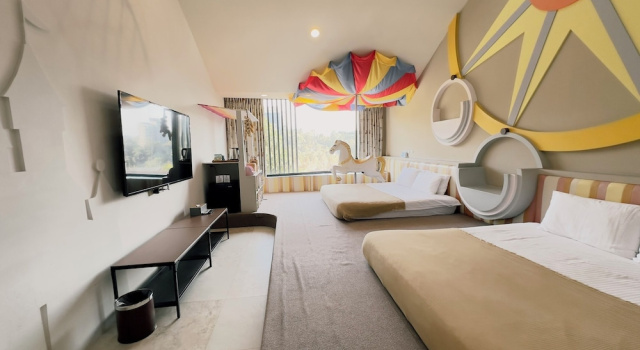 Четырёхместный семейный номер Standard c 1 комнатой Sun Moon Lake 5Boat B&B