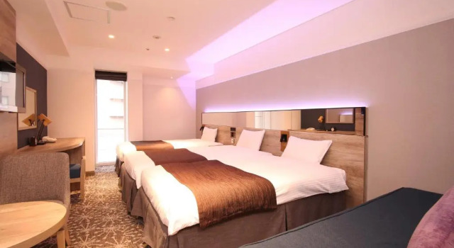 Трёхместный номер Superior Quintessa Hotel Sapporo