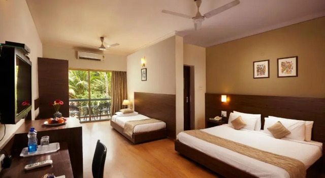 Номер Luxury с балконом The Hawaii Comforts Panjim Donapaula