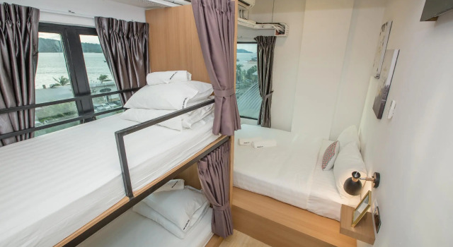 Семейный номер Standard Homy Seafront Hostel