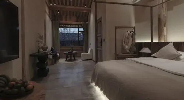 Люкс Deluxe с 2 комнатами Yunnan Tengchong Beihai Granary Hot Spring Resort Hotel