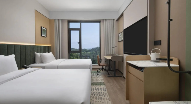 Двухместный номер Standard Hilton Garden Inn Zhangjiajie Tianmen Mountain