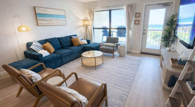 Апартаменты Saida 3603 - 6 Floor Gulf-front Remodel - Sleeps 8