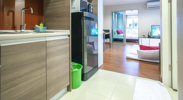 Near MRT Rama 9 Apartment, Забронировать Апартаменты/квартира Апартаменты Бангкока, рядом с Больница Бангкока, Апартаменты/квартира