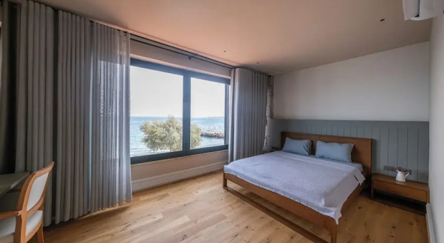 Двухместный номер Deluxe с балконом и с видом на море Assos Hestia Otel