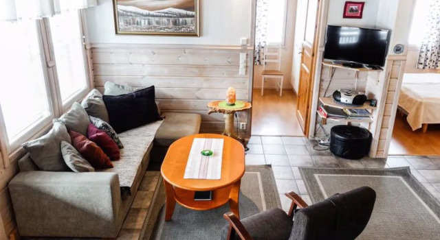 House Lustola a Sodankyla, Забронировать Отель Отели Луосто с парковкой, Парковка