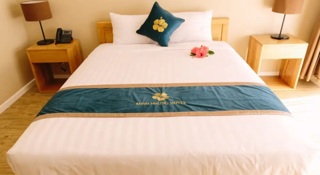 Двухместный номер Deluxe с балконом и с видом на город Minh Nhung Hotel