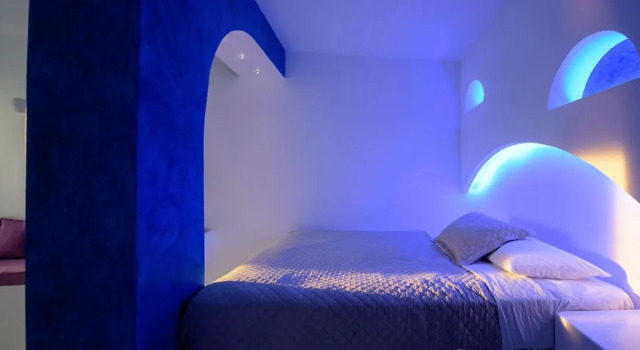 Двухместный люкс Superior с видом на Кальдеру, море и закат Abyssanto Suites and Spa