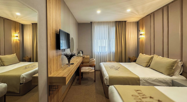 Трёхместный номер Standard с видом на город Kaya Home Otel