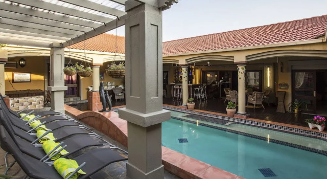 Luxo Casal quarto 1 quarto The Royal Palm Bed & Breakfast