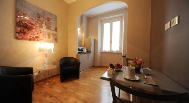 Двухместные апартаменты Small c 1 комнатой Trianon Borgo Pio Aparthotel