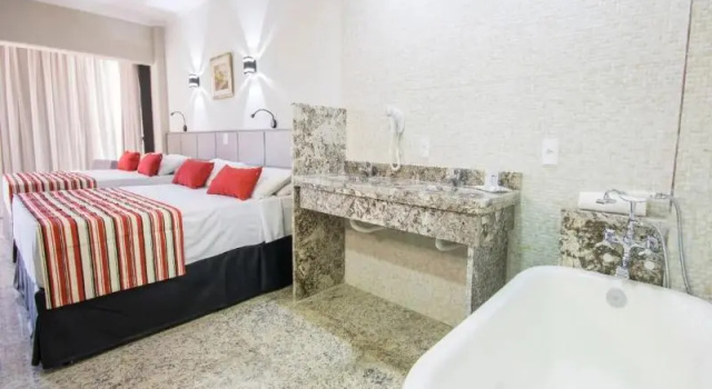 Четырёхместный полулюкс Cassino All Inclusive Resort Poços de Caldas By Nacional Inn