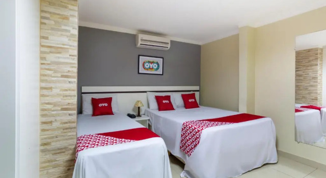 Четырёхместный номер Standard OYO Hotel Via Universitaria, Anapolis