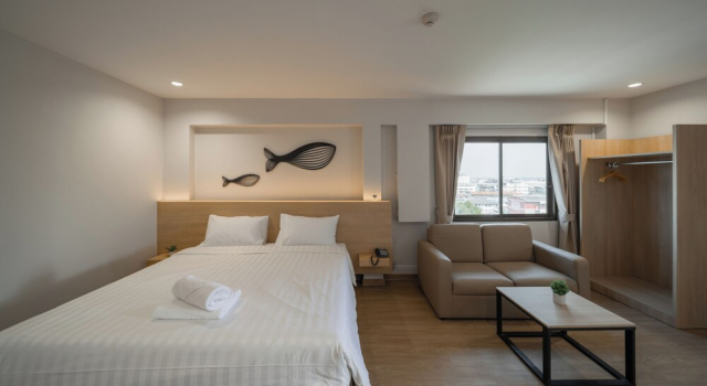 Семейный номер Standard с балконом Mintara Hotel - โรงแรมมินธารา มีนบุรี