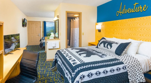 Номер Standard с балконом и с видом на реку Creekstone Inn