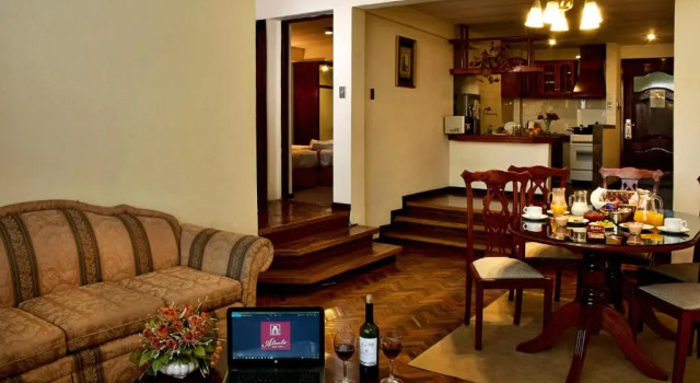 Апартаменты с 2 комнатами Alcalá Apart Hotel