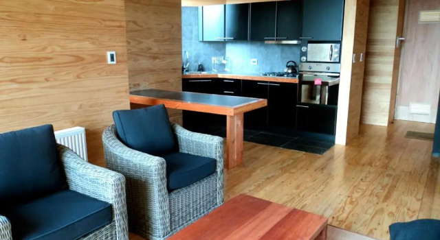 Бунгало с балконом и с красивым видом из окна Lodge del Mar