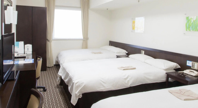 Трёхместный номер Hearton Hotel Higashi-Shinagawa