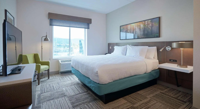 Двухместный люкс Hilton Garden Inn Corning Downtown