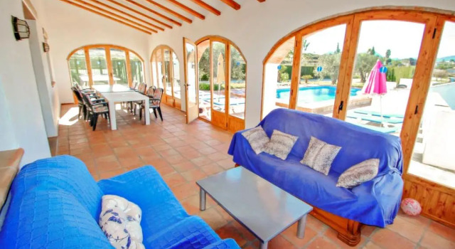 Finca Pepa - beautiful little house in pretty grounds with lovely views in Benissa