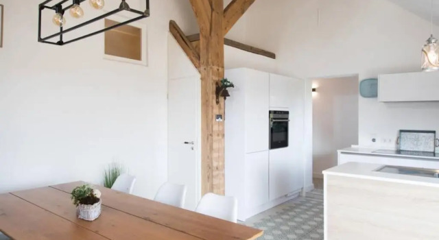 Апартаменты Moderne Unterkunft Landzeit Esens nahe der Nordsee - ökologisch saniertes Ferienhaus