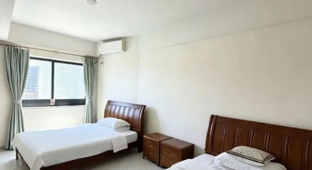 Люкс с 3 комнатами с видом на море Jianjia Hotel (Country Garden Ten-Mile Silver Beach)