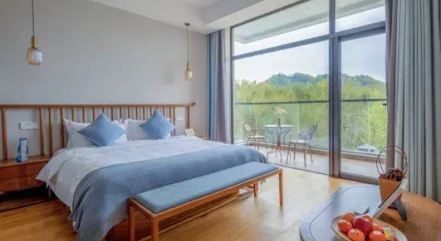 Семейный люкс c 1 комнатой Yundu Lin'an Mountain Wild Resort Homestay (Daming Mountain Fengzhigu Branch)