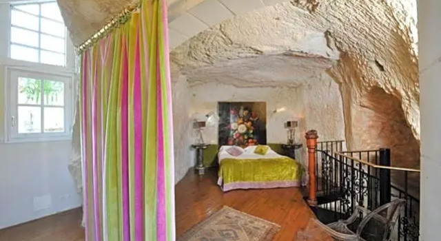 Люкс Superior с красивым видом из окна Logis Hotel Demeure de la Vignole