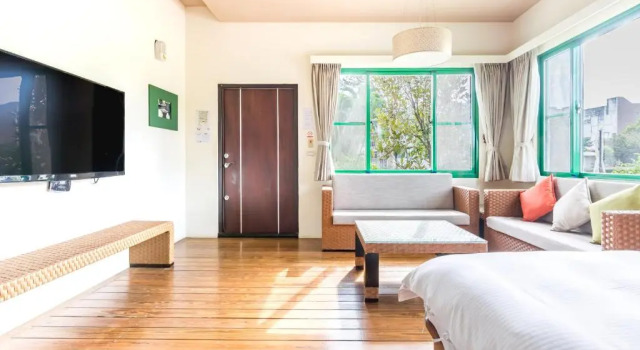 Luksusowy dwuosobowy bungalow z widokiem na ogród Ville Greensward