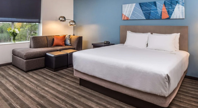 Двухместный Студио-люкс с кухней Hyatt House Raleigh/Rdu/Brier Creek