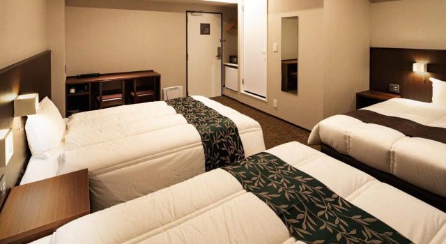 Трёхместный номер Standard Hotel Elite Kyoto Station