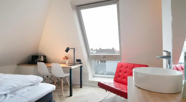 Номер Standard Snoozz Hotels Bolsward Boutique hotel zonder receptie met digitale sleutel