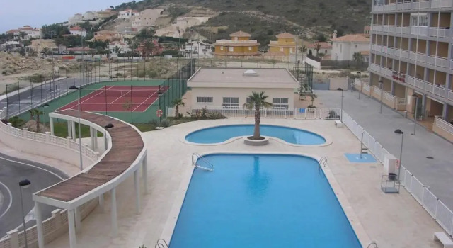 Апартаменты 2 dorm.A/A.Vista mar.WiFi.Gym.Sauna.Terraza.Parking.