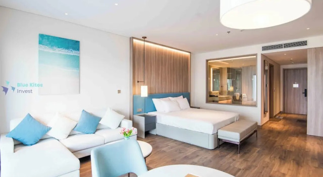 Двухместный люкс Premium с балконом и с видом на море Luxury Apartment A La Carte Ha Long with Ocean view