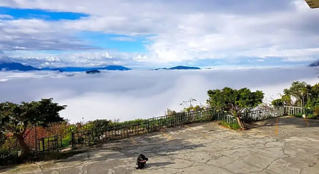 Четырёхместный номер Standard с видом на горы Shan Shui-Yuan Vege Guest House