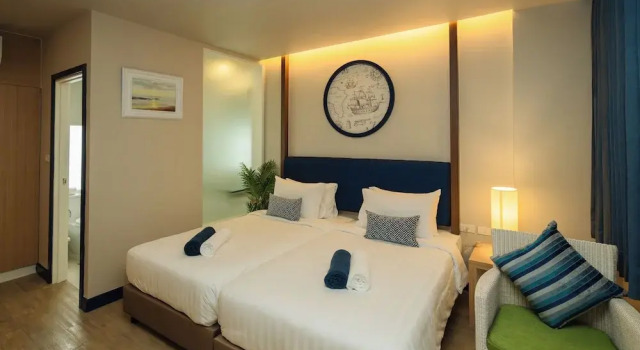 Двухместный номер Deluxe oceanfront Phuket Boat Quay Hotel Panwa Beach