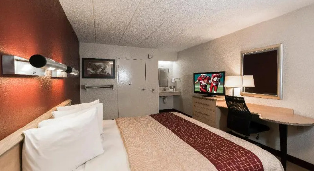 Двухместный номер Standard Red Roof Inn Chicago Downers Grove