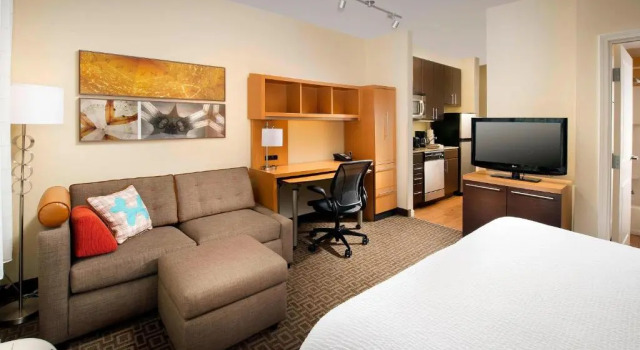 Двухместная студия TownePlace Suites by Marriott Lexington Park Patuxent River Naval Air Station