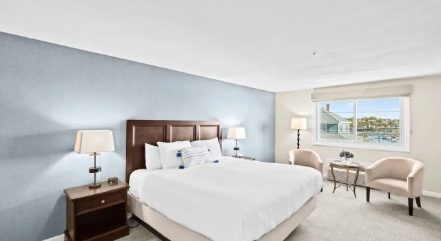 Двухместный номер Standard с видом на гавань The Inn at Scituate Harbor