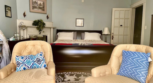 Номер Deluxe Greenwood Bed & Breakfast