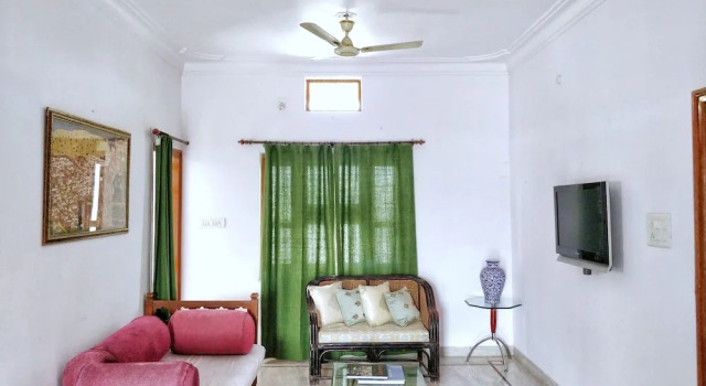 Номер Standard с балконом и с видом на сад The Vaag Udaipur - A Luxury Pool Villa in Udaipur