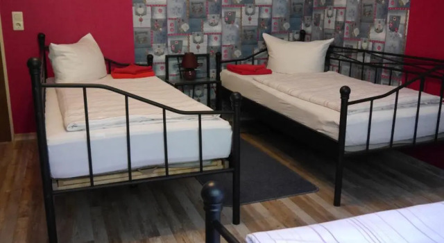 Трёхместный номер Standard Gästehaus Zimmer Frei