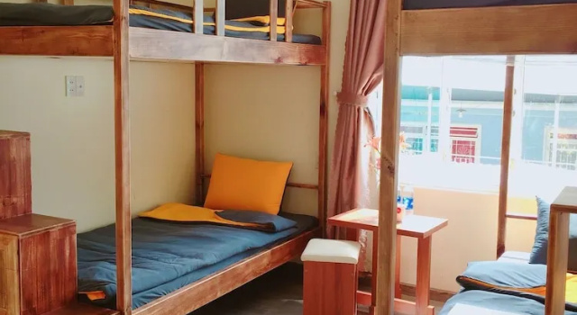 Кровать в общем номере Big Home Dalat - Hostel