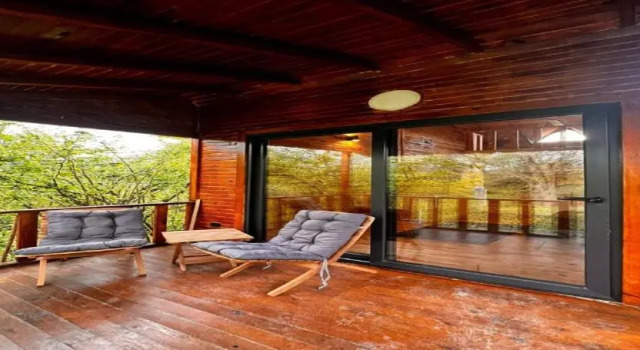 Vila a výhledem do zahrady Puerta Villa